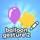 Balloon Gesture 2 - Construct 3 - HTML5 - GestureRecognize - CodeCanyon Item for Sale