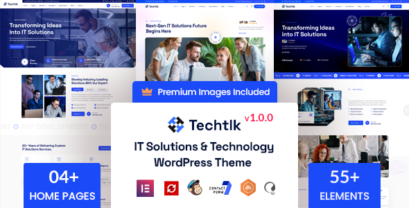 Techtlk – IT Solutions WordPress Theme
