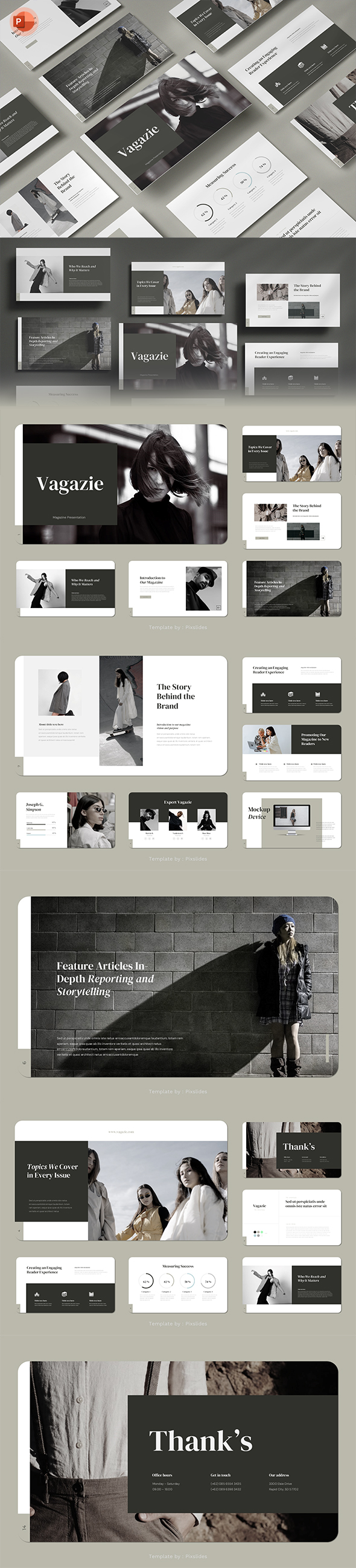 Magazine Presentation Templates | GraphicRiver