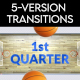 Basketball Transitions - 5 Versions - VideoHive Item for Sale