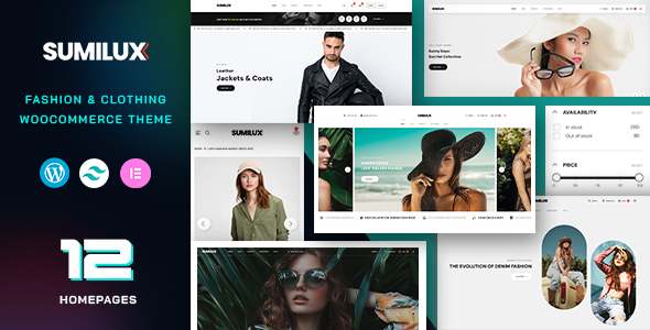 Sumilux – Fashion & Clothing Store WordPress Theme – 0 Sold!