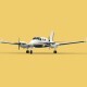 BUSINESS EXECUTIVE JET AIRPLANE AIRCRAFT TURBOPROP TWIN ENGINE - 3DOcean Item for Sale