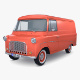 Old Cargo Van Generic M 1 - 3DOcean Item for Sale