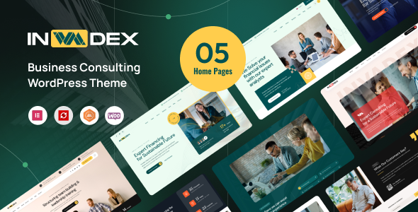 Invadex – Business Consulting WordPress Theme – 0 Sold!