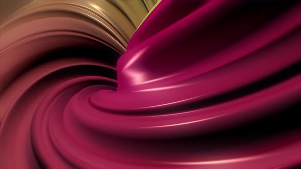 Abstract 3D curved plastic texture