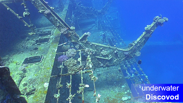 Shipwreck Salem Express in Red Sea