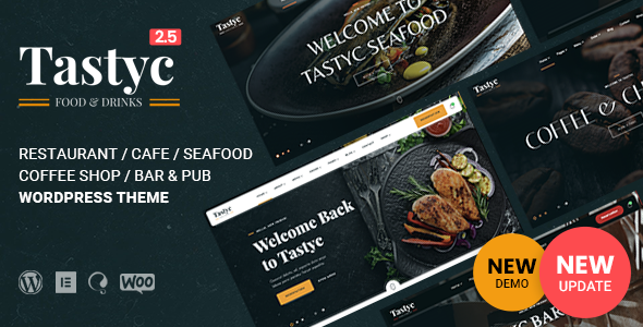 Tastyc - Cafe Restaurant Theme