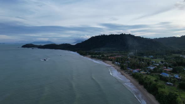 The Beaches at the most southern part of Borneo Island