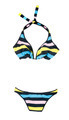 Halter pastel colors striped bikini - PhotoDune Item for Sale