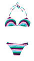 Halter striped multicolored bikini - PhotoDune Item for Sale