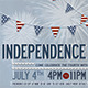 Independence Day Flyer + Invitation - GraphicRiver Item for Sale