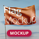 Flag Mockup - GraphicRiver Item for Sale