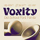 Voxity Old-School Font Family - GraphicRiver Item for Sale