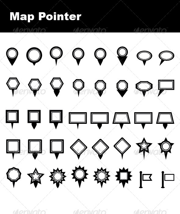Pointers Graphics, Designs & Templates | GraphicRiver