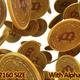 Bitcoin Coins Falling Down Looping Background - VideoHive Item for Sale