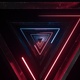 Neon Triangle Tunnel Vj Loop 01 - VideoHive Item for Sale