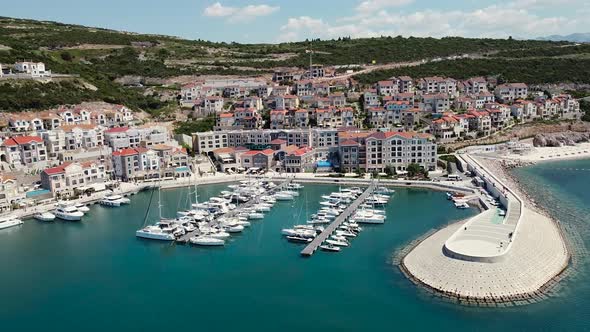 Stunning View of Harbor of Lustica