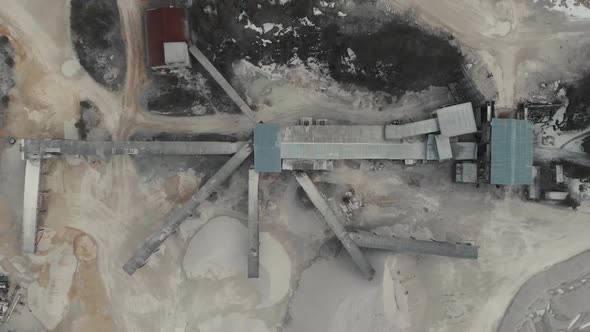 The Chamber Soars Up Above the Stone Crusher By the Stone Crusher, Top View of the Stone Crusher