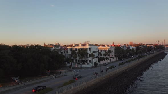 Pulling away from Charleston’s historic district