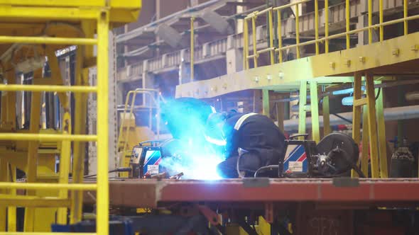 Subway Train Car Production Plant