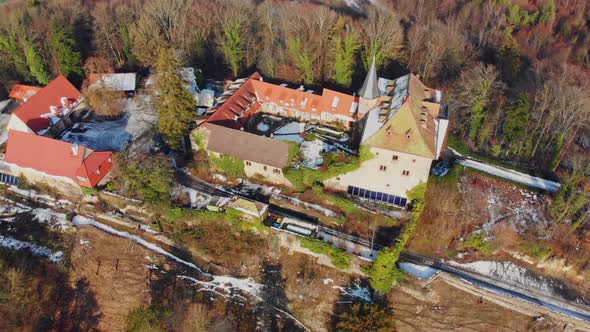 Castle Brandenstein from above