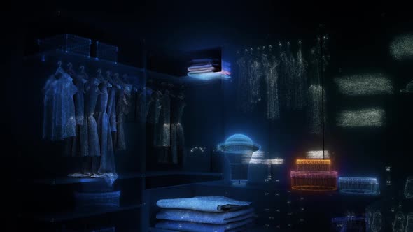 Digital Wardrobe Scanning Hud Hologram Hd