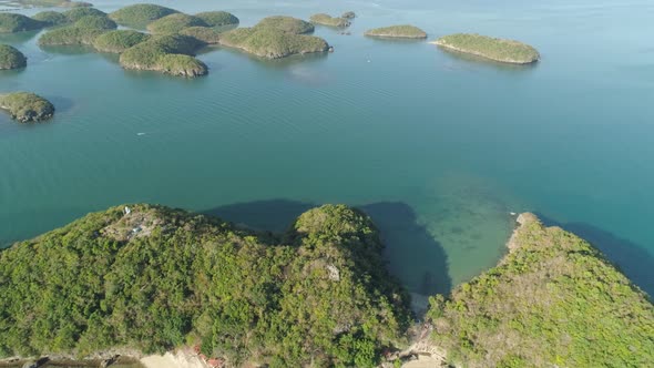 Set of Islands in Sea