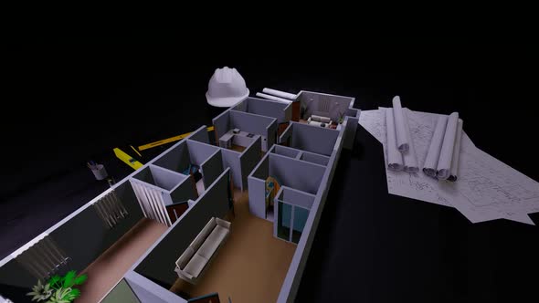 3D Architectural Floorplan