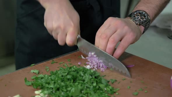 Cutting Parsley