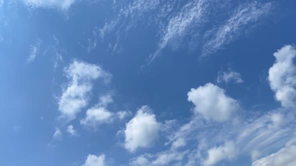 Clouds in the Sky Timelapse