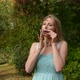 Pretty Blond Woman Playing Harp - VideoHive Item for Sale