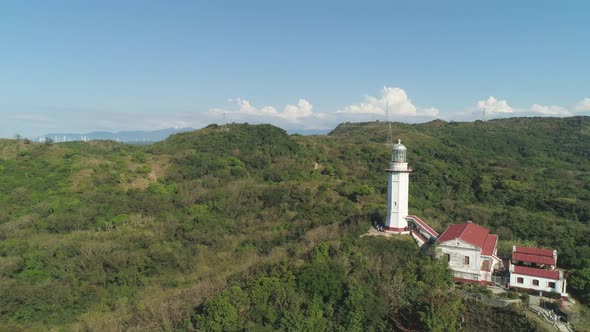 Cape Bojeador Lighthouse. Philippines, Luzon