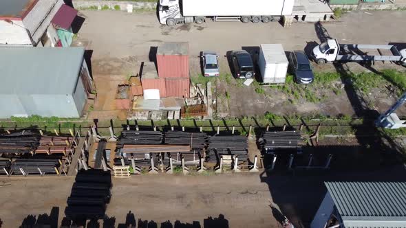 Flying a Quadcopter Over an Industrial Area