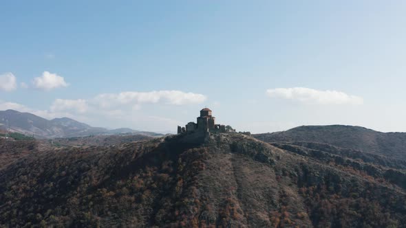 SJvari Monastery Silhouette