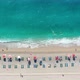 Sandy Beach Top View. Aerial View From Flying Drone - VideoHive Item for Sale