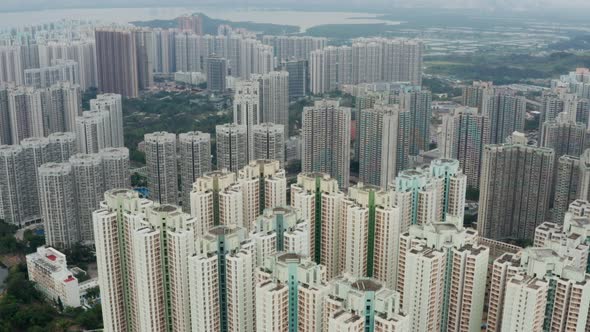 Hong Kong real estate from top