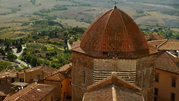 The Old Town of Volterra, Tuscany, Italy