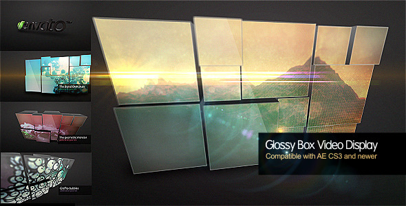 Glossy Box Video Display