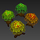 Low Poly Trees - 3DOcean Item for Sale