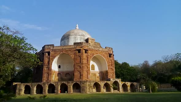 The mausoleum known as Hazira at Vadodara, Gujarat, India
