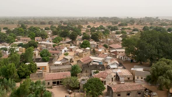 Senegal traditional village