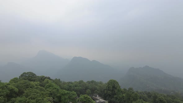 Mountain in the Fog, Mount Qingcheng