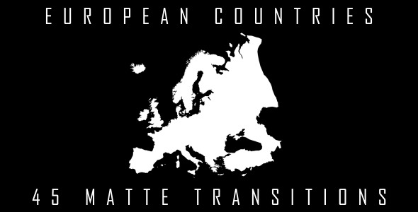 European Countries Matte Transitions