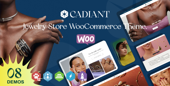 Cadiant – Jewelry Store WordPress Theme – 0 Sold!