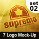 7 Styles Creative Logo Mock-Up SET 2 - GraphicRiver Item for Sale