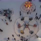 Amusement Park In Winter - VideoHive Item for Sale