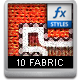 Fabric & Patch Photoshop Layer Styles Pack  - GraphicRiver Item for Sale