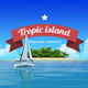 Yacht Sailing Island Travel Intro - VideoHive Item for Sale