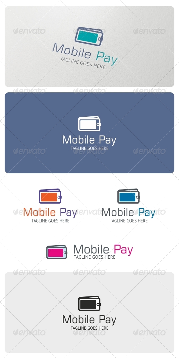 Mobile Pay Logo Template