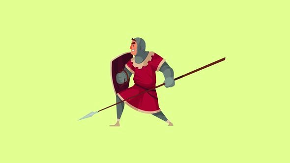 Warior animation